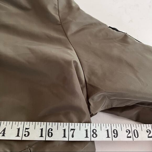 Hayden Los Angeles army green bomber jacket size Small - Picture 9 of 10